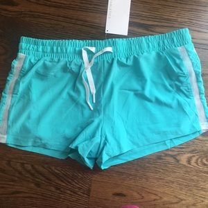 NWT Fabletics Teal Shorts